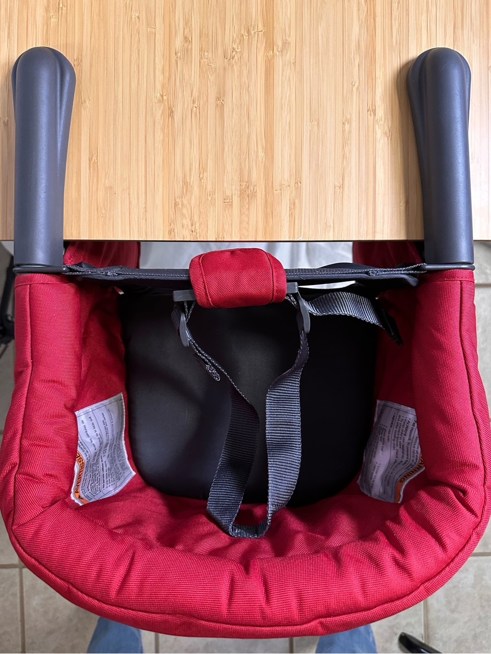 Inglesina Red Fast Table Chair - Picture 6 of 10